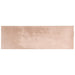 SomerTile - Coco 2 in. x 6 in. Glossy Porcelain Tile - Orchard Pink