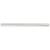 See SomerTile - Coco 1 in. x 8 in. Glossy Porcelain Demi-Bullnose - Cloud White