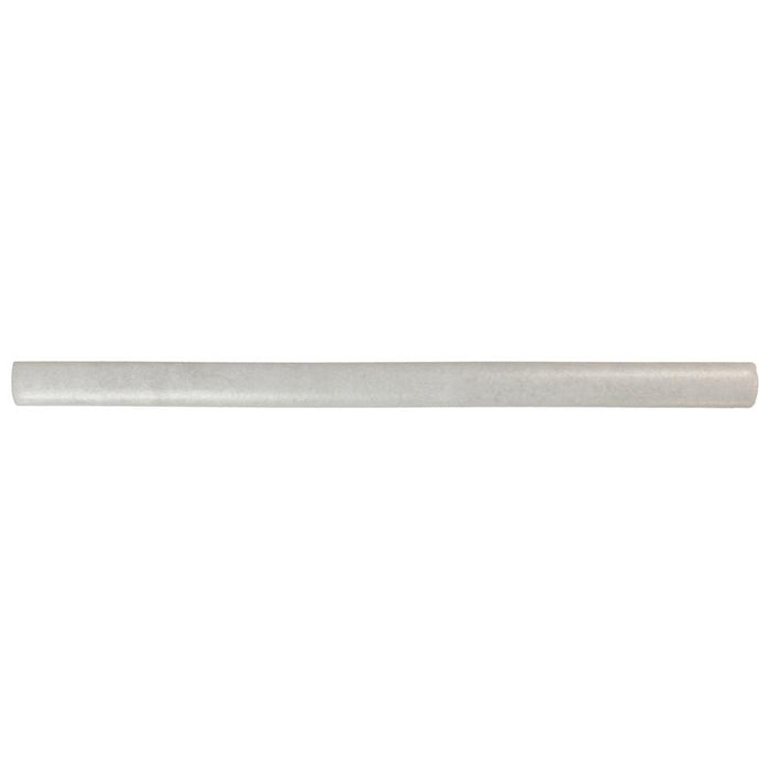SomerTile - Coco 1 in. x 8 in. Matte Porcelain Demi-Bullnose - Amber Grey