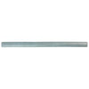 See SomerTile - Coco 1 in. x 8 in. Matte Porcelain Demi-Bullnose - Blue Grass