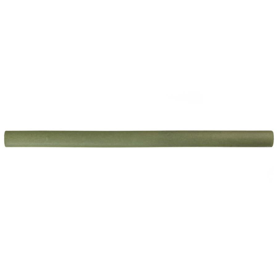 SomerTile - Coco 1 in. x 8 in. Matte Porcelain Demi-Bullnose - Moss Verde