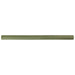 SomerTile - Coco 1 in. x 8 in. Matte Porcelain Demi-Bullnose - Moss Verde