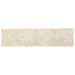 SomerTile - Crackle 3 in. x 12 in. Ceramic Wall Tile - Cream