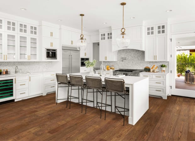 Fabrica - Calais Engineered Hardwood - Georgetown Oak Installed