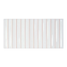 Arizona Tile - Flash Bars 5x10 Glossy Ceramic Mosaic - White