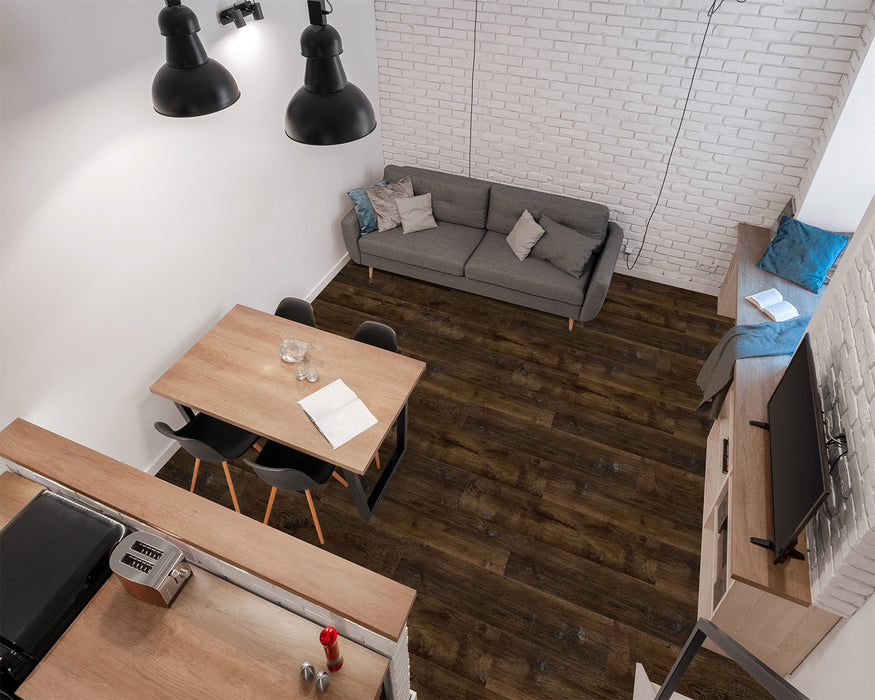 LW Flooring - Riverside - 9 3/8" x 60" - Luxury Vinyl - Wisteria Installled