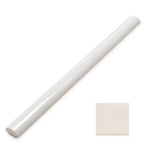 WOW - Aquarelle Collection - Aquarelle - .43" x 12" - Rounded Edge Tile Trim - Glossy - Vapor