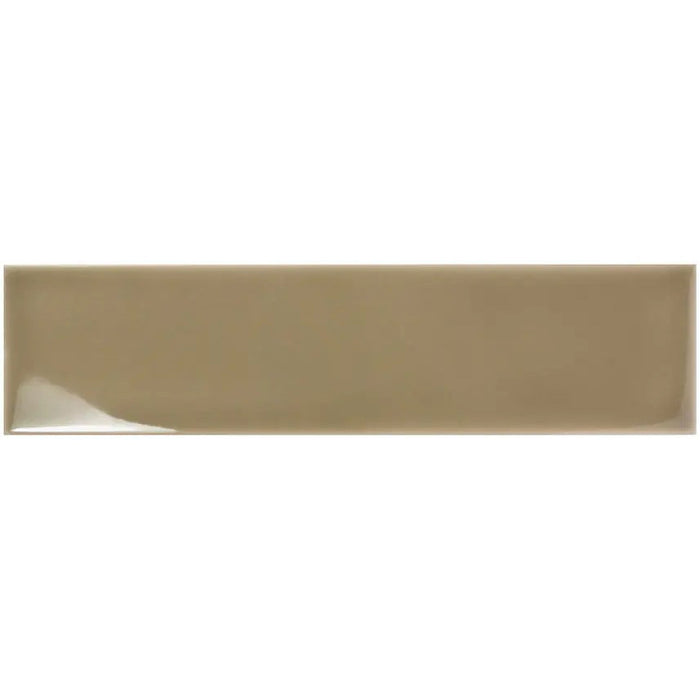 WOW - Aquarelle Collection - Aquarelle - 3" x 12" - Ceramic Tile - Glossy - Olive