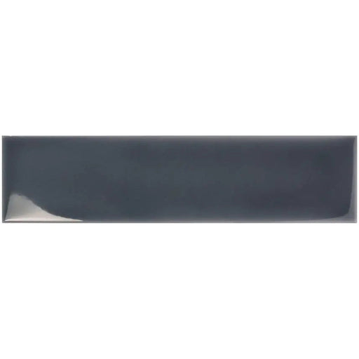 WOW - Aquarelle Collection - Aquarelle - 3" x 12" - Ceramic Tile - Glossy - Titanium Blue