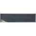 WOW - Aquarelle Collection - Aquarelle - 3" x 12" - Ceramic Tile - Glossy - Titanium Blue