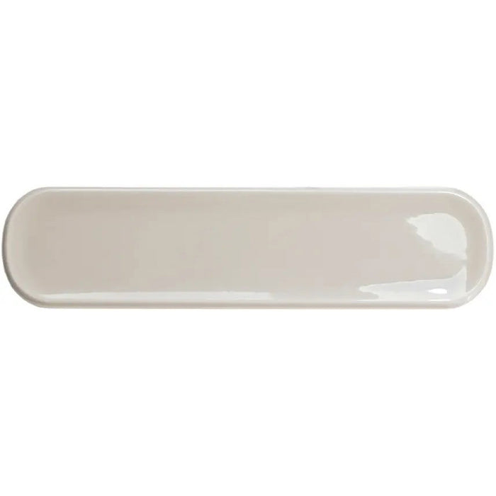 WOW - Aquarelle Collection - Aquarelle O - 3" x 12" - Ceramic Tile - Glossy - Greige