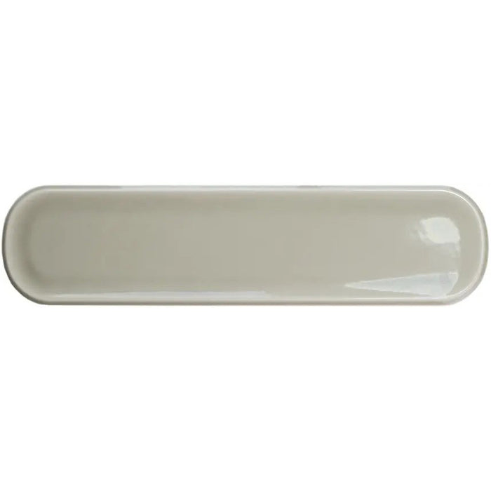 WOW - Aquarelle Collection - Aquarelle O - 3" x 12" - Ceramic Tile - Glossy - Mint Grey