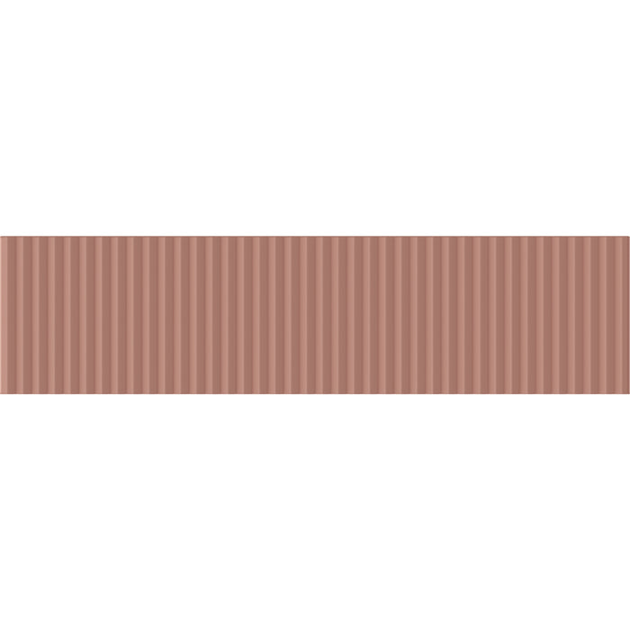 WOW - Twin Peaks - TP Low - 3" x 12" - Ceramic Tile - Matte - Cotto