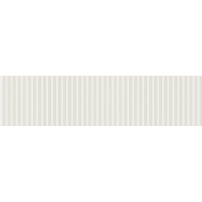 WOW - Twin Peaks - TP Low - 3" x 12" - Ceramic Tile - Matte - Snow