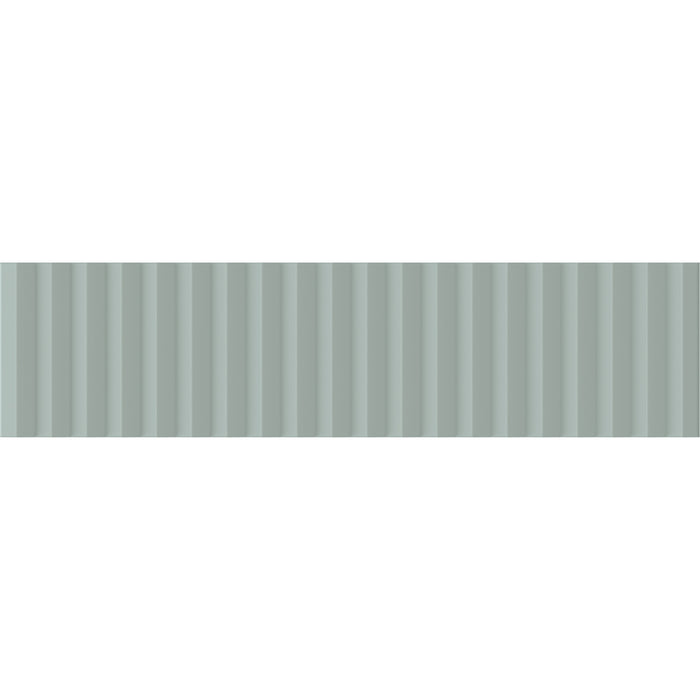 WOW - Twin Peaks - TP Med - 3" x 12" - Ceramic Tile - Matte - Celadon Green