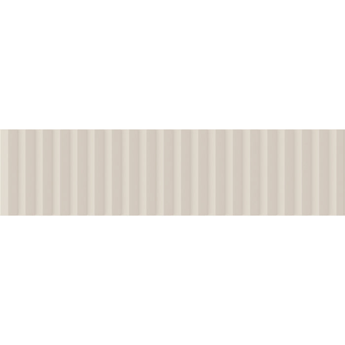 WOW - Twin Peaks - TP Med - 3" x 12" - Ceramic Tile - Matte - Dove