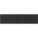 WOW - Twin Peaks - TP Med - 3" x 12" - Ceramic Tile - Matte - Nero