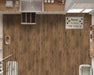 LW Flooring - Lakeview 7" x 48" Rigid Core Vinyl - Yellowstone top View