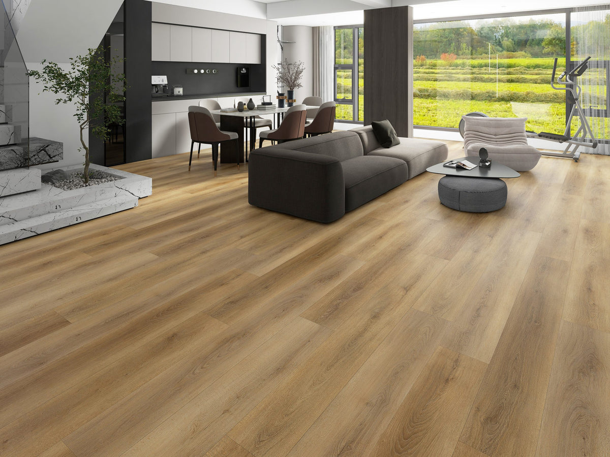 Naturally Aged Flooring - Park Luxury Vinyl Plank - Yosemite Installed