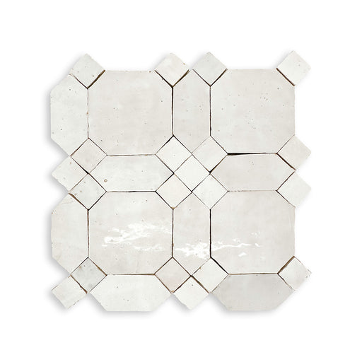 Lungarno - Zellige Classique Glazed Terracotta Mosaic - Atlas