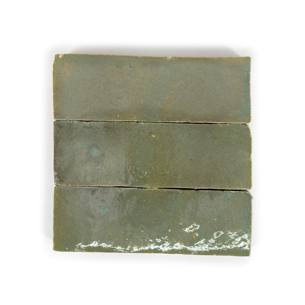 みらくる Lungarno - Zellige Classique 2 in. x 6 in. Glazed Terracotta Wall