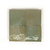 See Lungarno - Zellige Classique 4 in. x 4 in. Glazed Terracotta Wall Tile - Mint Tea