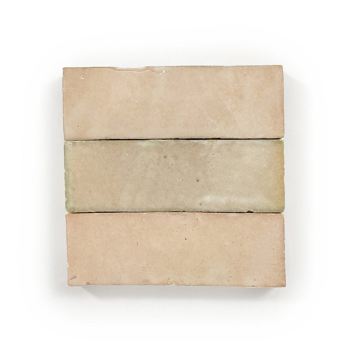 Lungarno - Zellige Classique 2 in. x 6 in. Glazed Terracotta Wall Tile - Sahara Rose