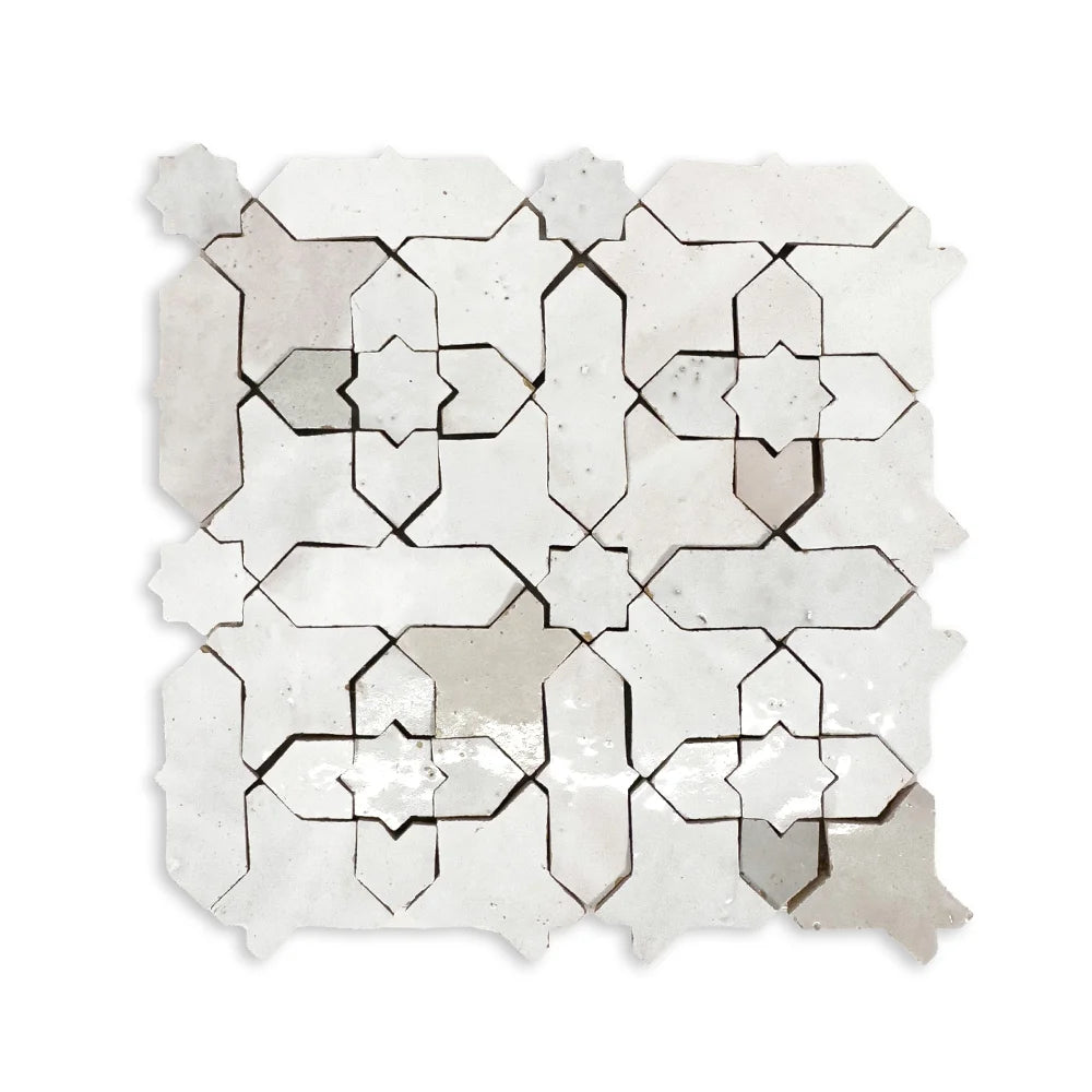 Lungarno - Zellige Classique Glazed Terracotta Mosaic - Atlas