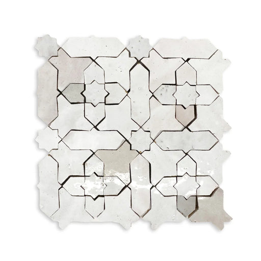Lungarno - Zellige Classique Glazed Terracotta Mosaic - Atlas Lungarno - Zellige Classique Glazed Terracotta Mosaic - Atlas