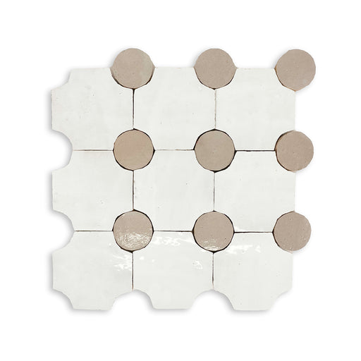 Lungarno - Zellige Classique Glazed Terracotta Mosaic - Atlas