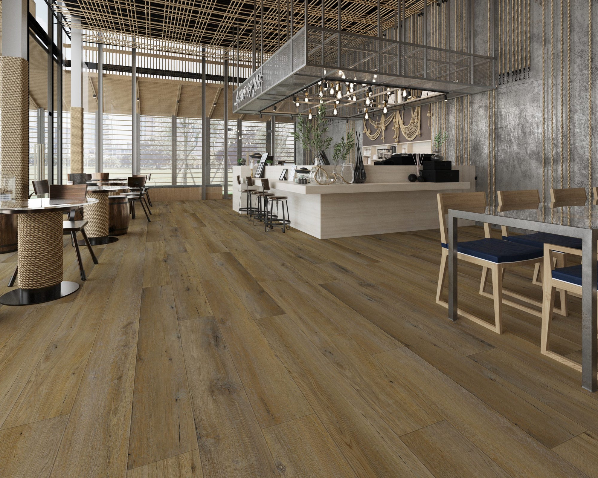 Naturally Aged Flooring - Park Luxury Vinyl Plank - Zion