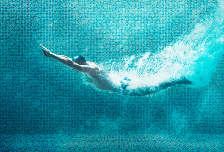 Emser Tile - Waterlace - Glass Mosaic - Mana Installed