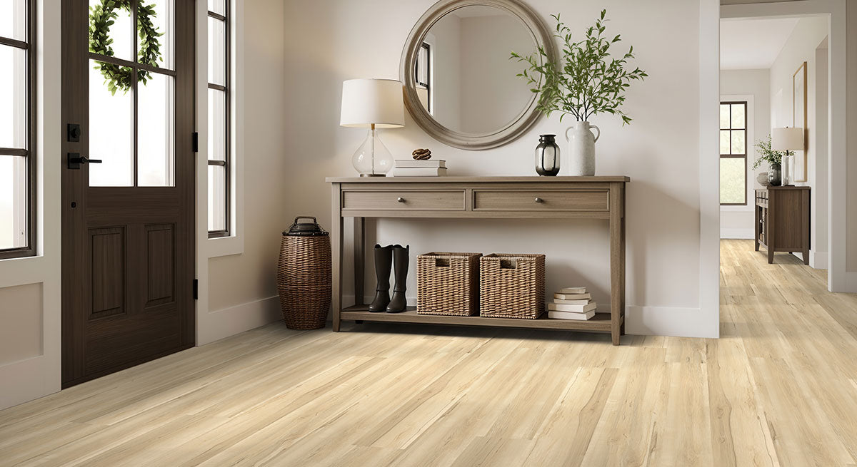 MSI - Nove Plus Luxury Vinyl Plank - Akadia floor installation