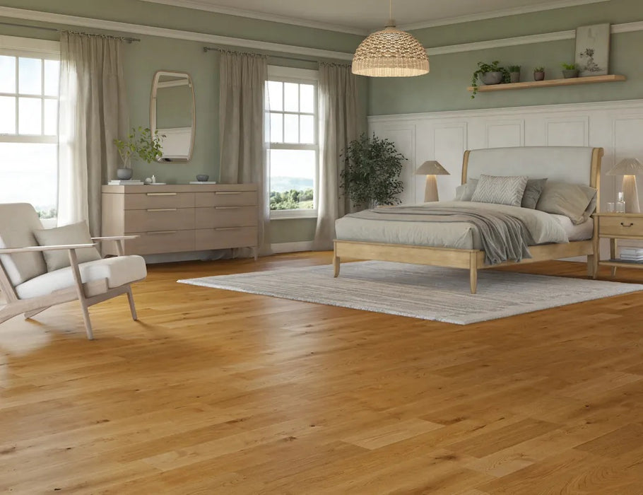 LM Flooring - Duet Herringbone & Plank 7.5 in Engineered Hardwood - Anthony's Longing floor installation