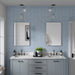 Emser Tile - Antigo - 2 in. x 5 in. Ceramic Wall Tile - Ocean Installed