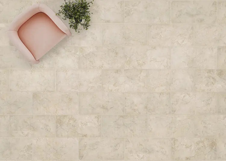 Mannington - Adura Apex - Rapolano 18 in. x 36 in. WPC Luxury Tile - Stone Installed