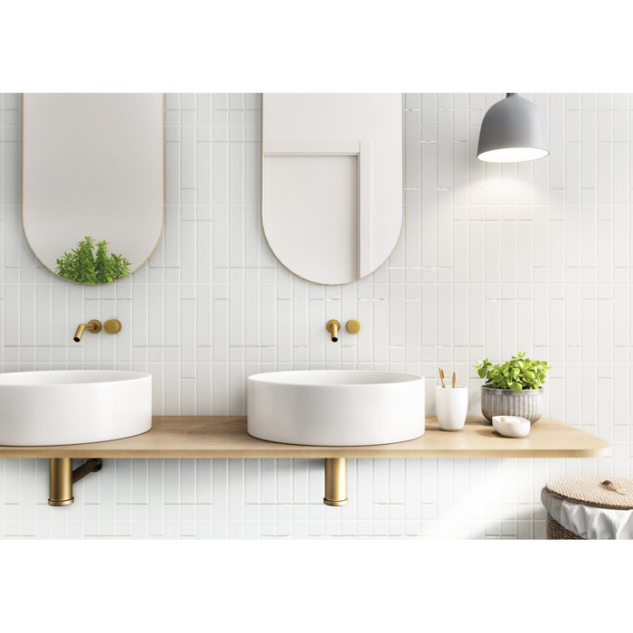 Emser Tile - Arenza - 2 in. x 10 in. Porcelain Wall Tile - Ice Room Scene