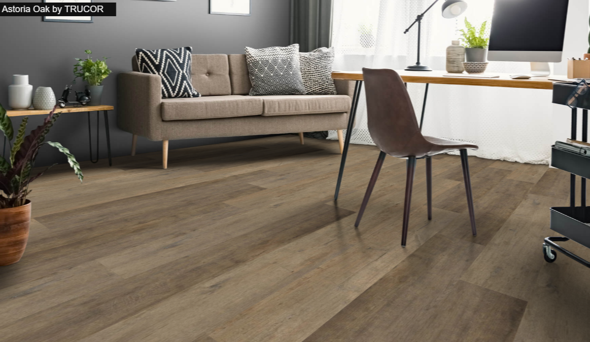 TRUCOR by Dixie Home - Prime Pinnacle - Astoria Oak floor installation