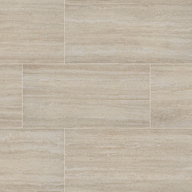 MSI - Cordova - 24 in. x 48 in. - Porcelain Tile Paver - Matte - Avorio