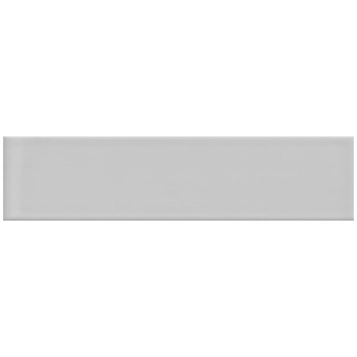 Lungarno - Back to Basics 2 in. x 10 in. Satin Ceramic Wall Tile - Bianco