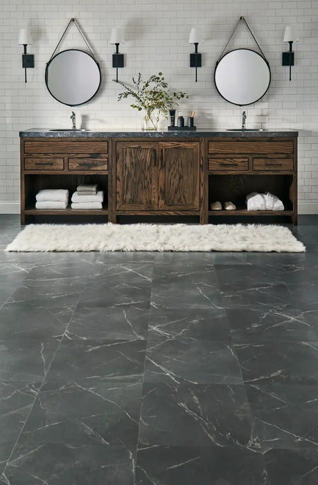 Mannington - ADURA Flex 18" x 18" Baltic Stone - Storm floor installation