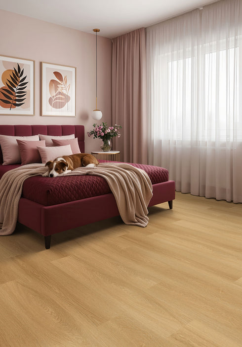 MSI - Nove Plus Luxury Vinyl Plank - Bayside Buff floor installation