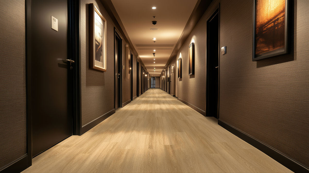 MSI - Nove Luxury Vinyl Plank - Bayside Buff floor installation