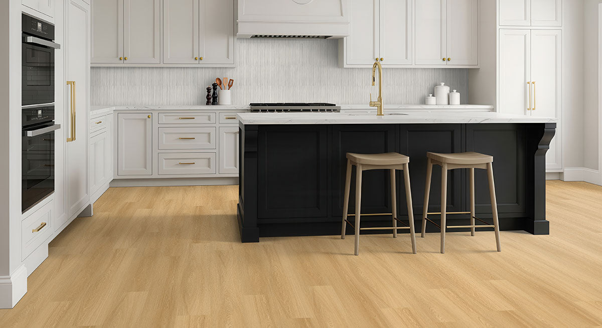 MSI - Nove Luxury Vinyl Plank - Bayside Buff floor installation