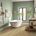 MSI - Laurel Reserve Luxury Vinyl Plank - Bayside Buff Bathroom Install