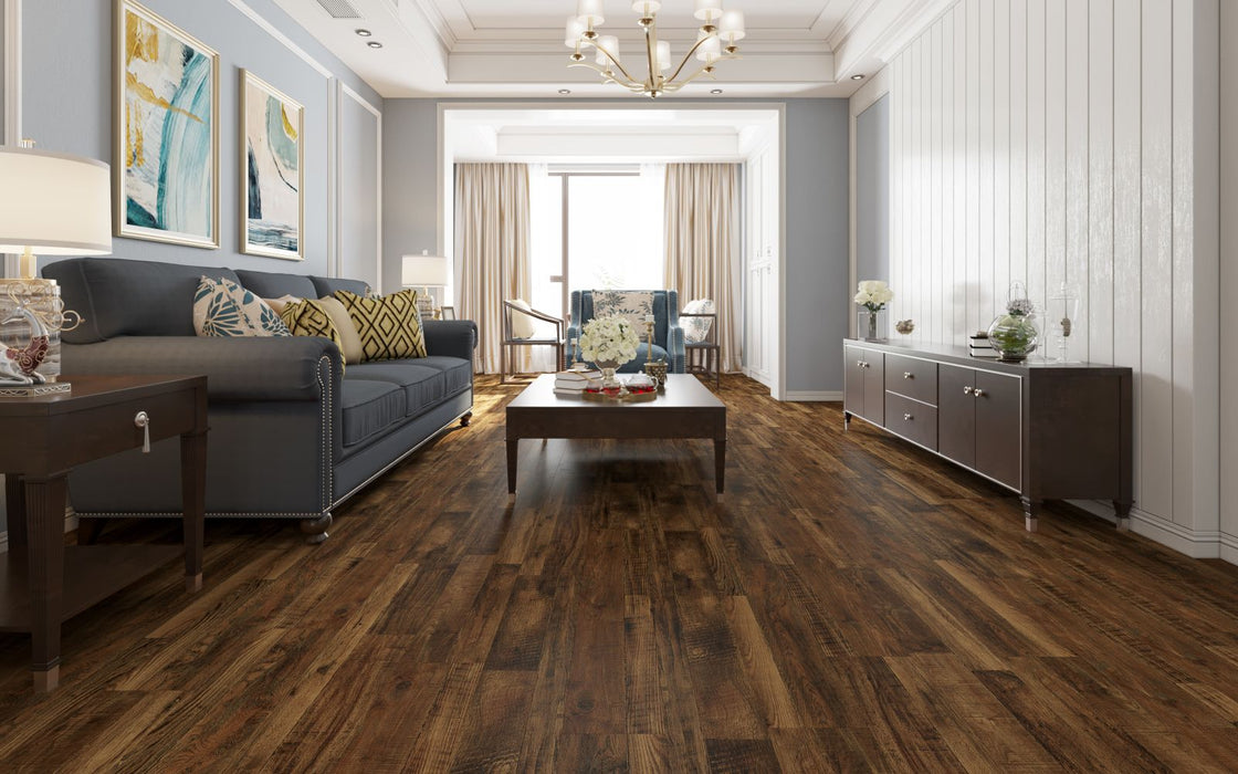 Lions Floor - Bambino 7" x 48" SPC - Chambery Installed