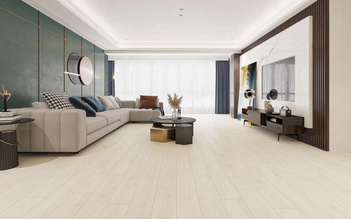 Lions Floor - Bambino 7" x 48" SPC - Ocean Breeze Installed