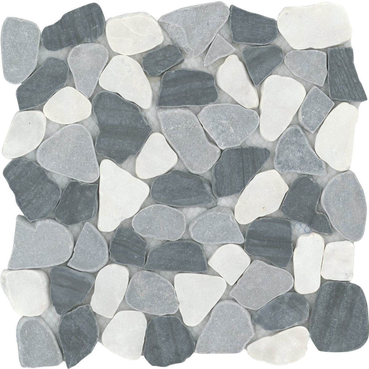 Emser Tile - Cultura 12&quot; x 12&quot; Pebbles Mosaic - Spring