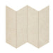 Arizona Tile - Intense Chevron Porcelain Mosaic - Beige