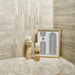 Arizona Tile - Invictus Vein Cut Chevron Polished Porcelain Mosaic - Beige wall installation